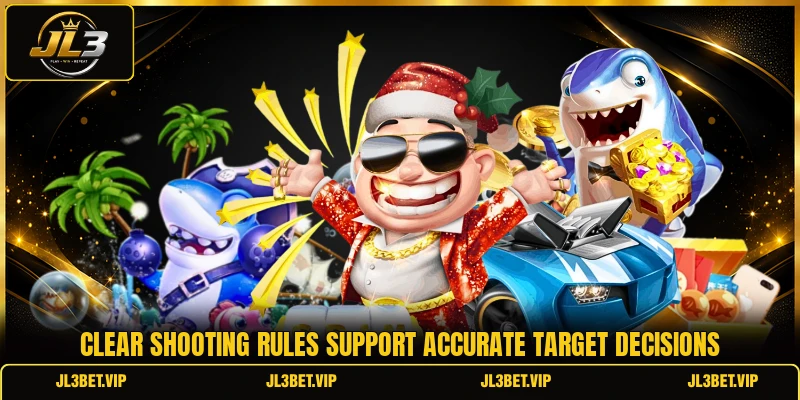 Clear shooting rules support accurate target decisions Clear shooting rules support accurate target decisions