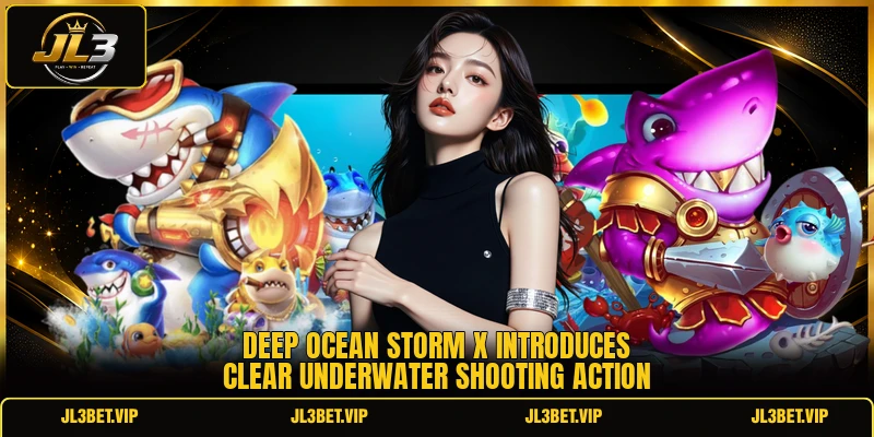 Deep Ocean Storm X introduces clear underwater shooting action Deep Ocean Storm X introduces clear underwater shooting action