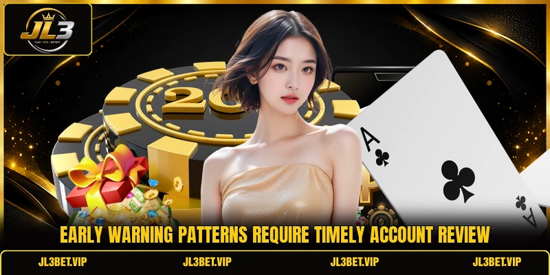 Early warning patterns require timely account review Early warning patterns require timely account review