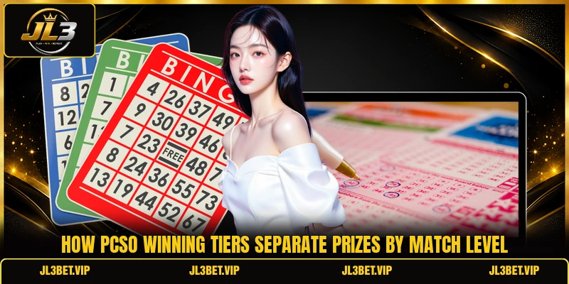 How pcso winning tiers separate prizes by match level How pcso winning tiers separate prizes by match level