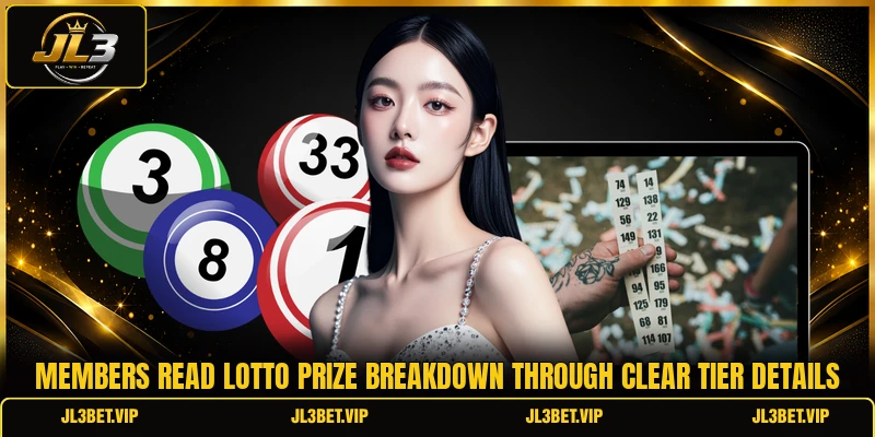 Members read lotto prize breakdown through clear tier details Members read lotto prize breakdown through clear tier details