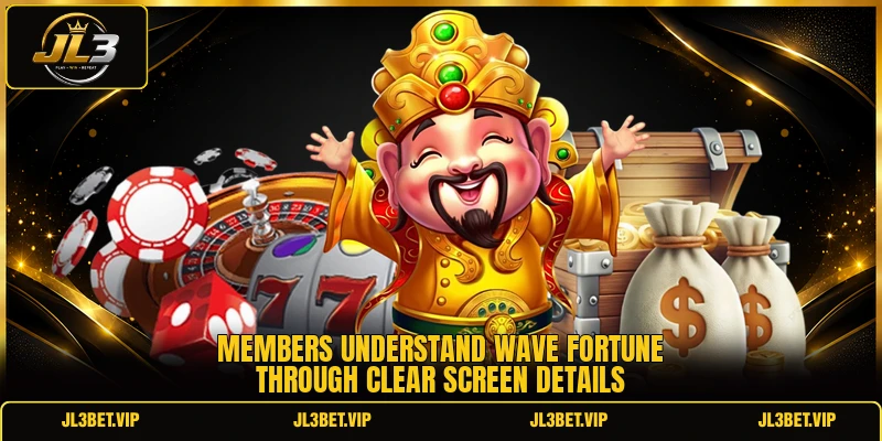 Members understand Wave Fortune through clear screen details Members understand Wave Fortune through clear screen details