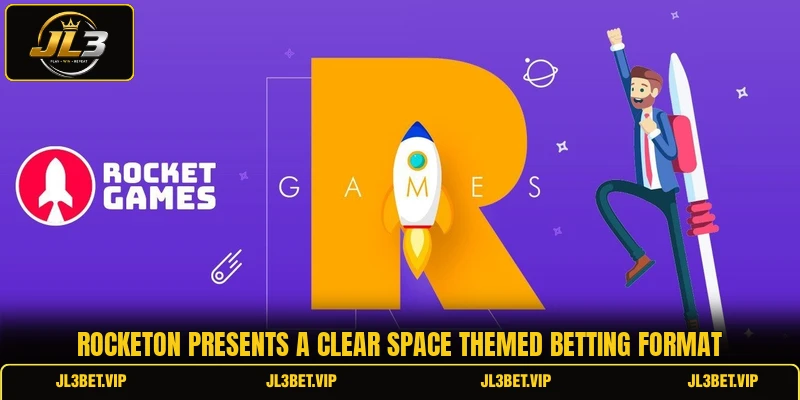 Rocketon presents a clear space themed betting format Rocketon presents a clear space themed betting format