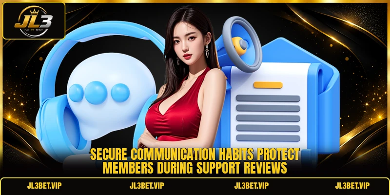 Secure communication habits protect members during support reviews Secure communication habits protect members during support reviews