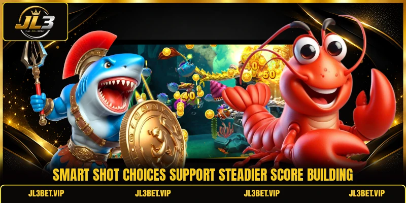 Smart shot choices support steadier score building Smart shot choices support steadier score building