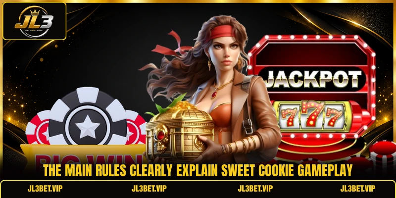 The main rules clearly explain Sweet Cookie gameplay The main rules clearly explain Sweet Cookie gameplay